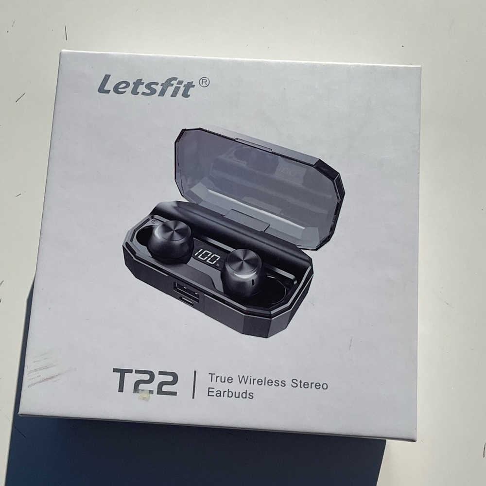“New” Letsfit T22 True Wireless Earbuds ..Unopened. - Picture 5 of 5